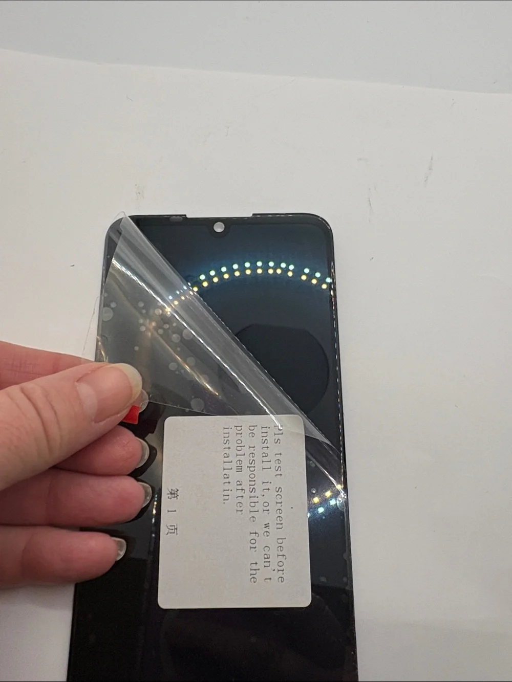 LCD Digitizer Glass Screen Display Assembly Part for Moto Z4 XT1980-3 Unlocked